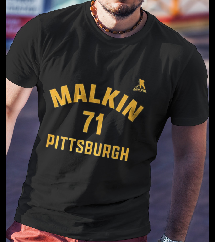 Malkin 71 Pittsburgh Penguins Ice Hockey Fan Gear T-Shirt