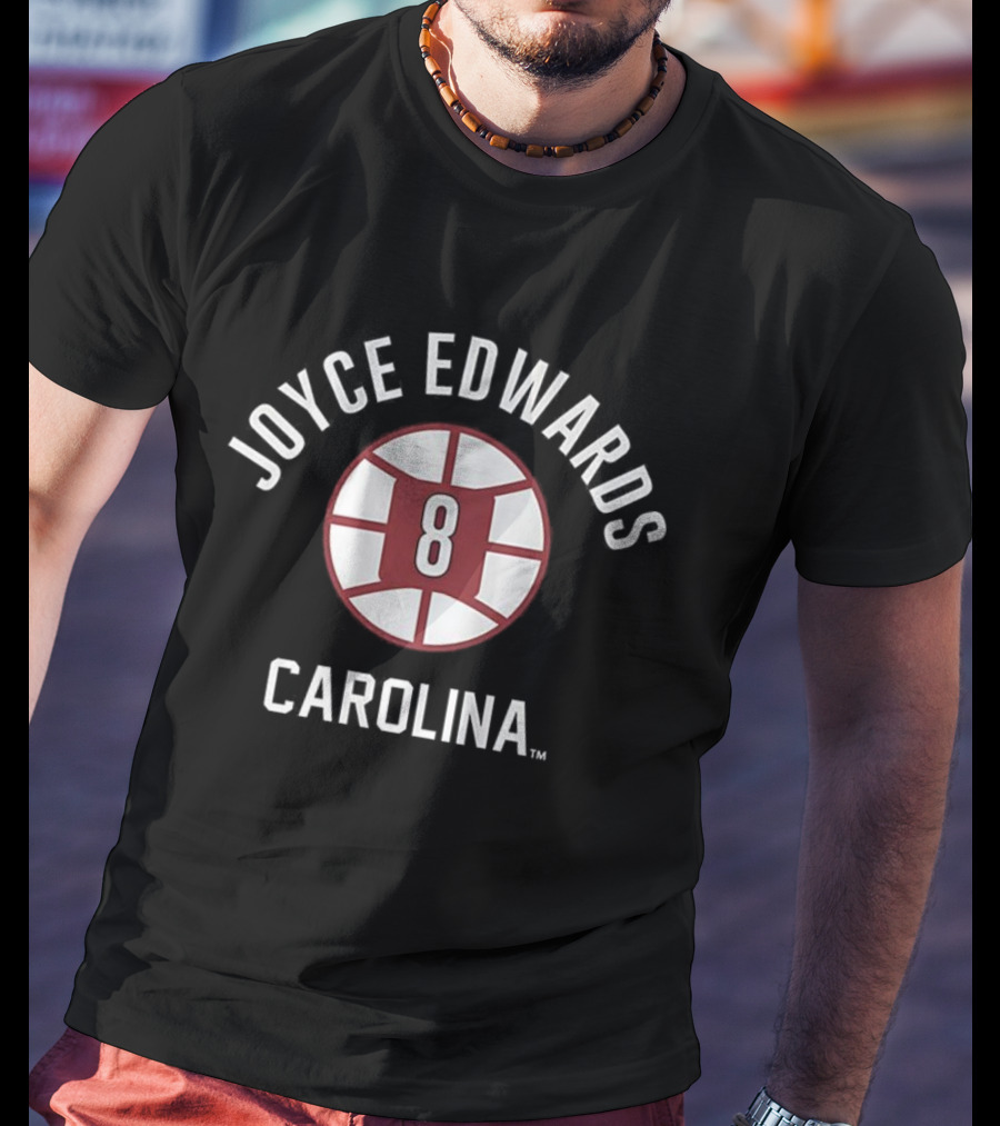 Joyce Edwards 8 South Carolina Basketball T-Shirt
