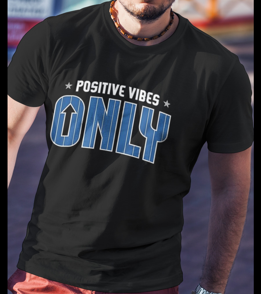 Positive Vibes Only Orlando Magic Basketball T-Shirt