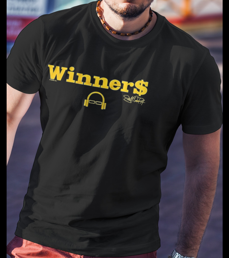 Winner$ Scott Van Pelt Podcast Signature T-Shirt