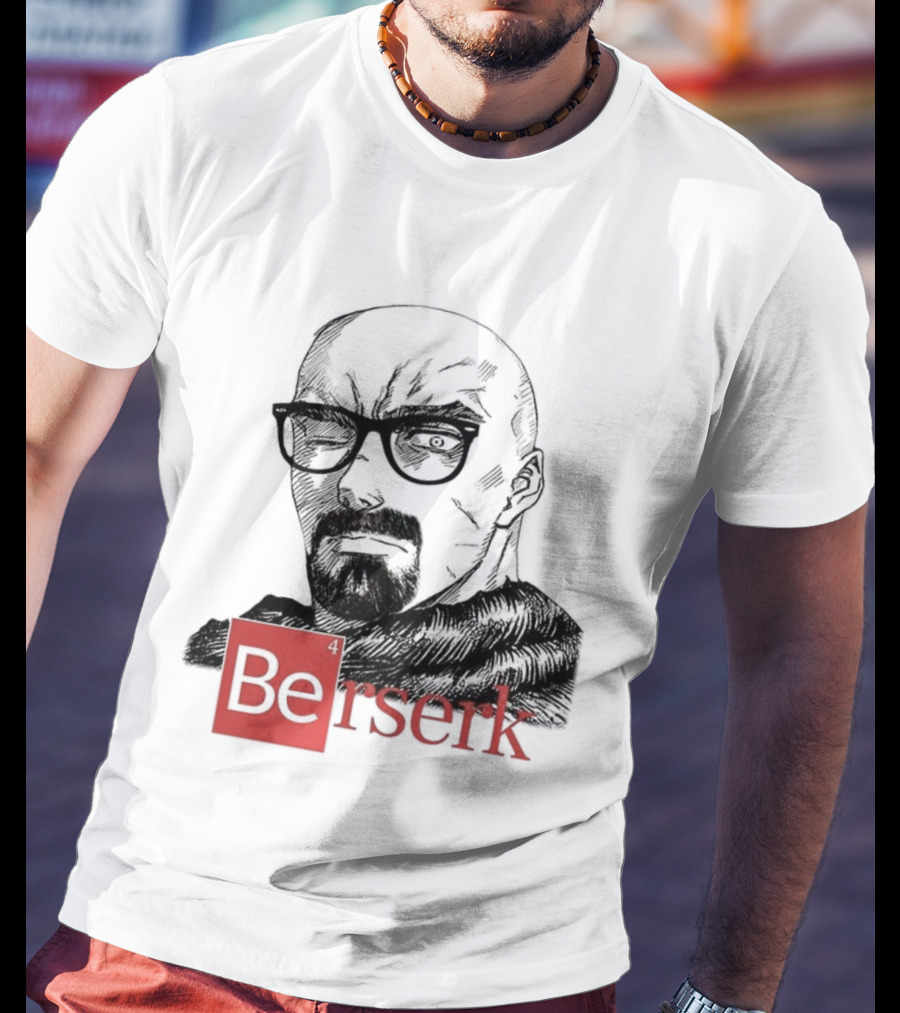 Berserk Anime Breaks Bad Inspired Fusion T-Shirt