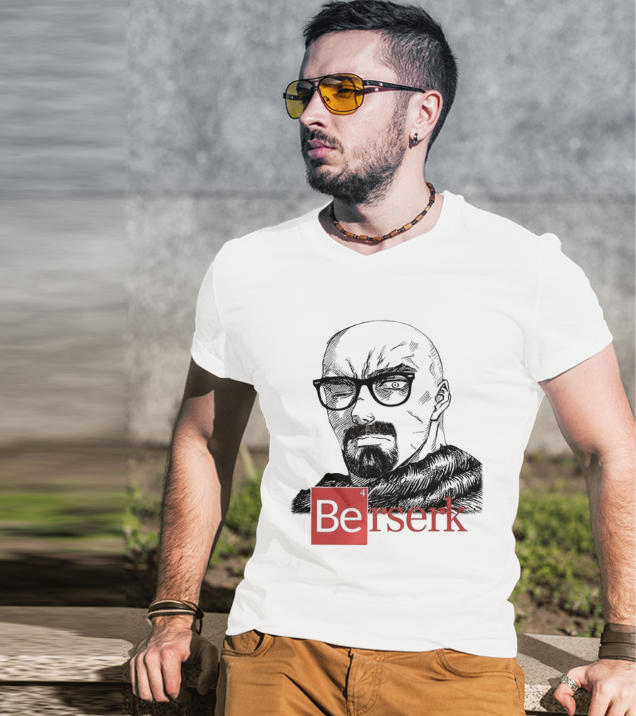 Berserk Anime Breaks Bad Inspired Fusion T-Shirt