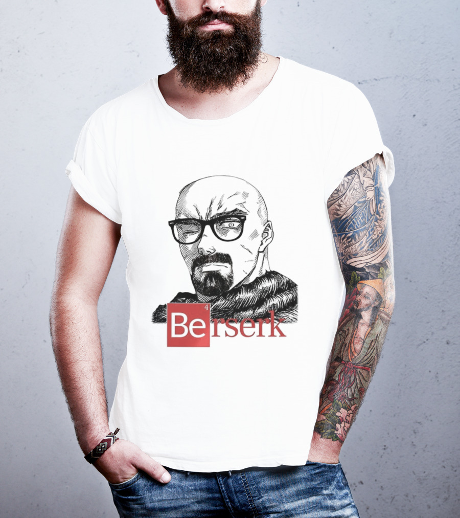 Berserk Anime Breaks Bad Inspired Fusion T-Shirt