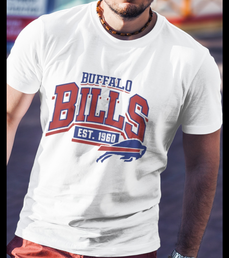 Buffalo Bills Est 1960 NFL Football Team T-Shirt