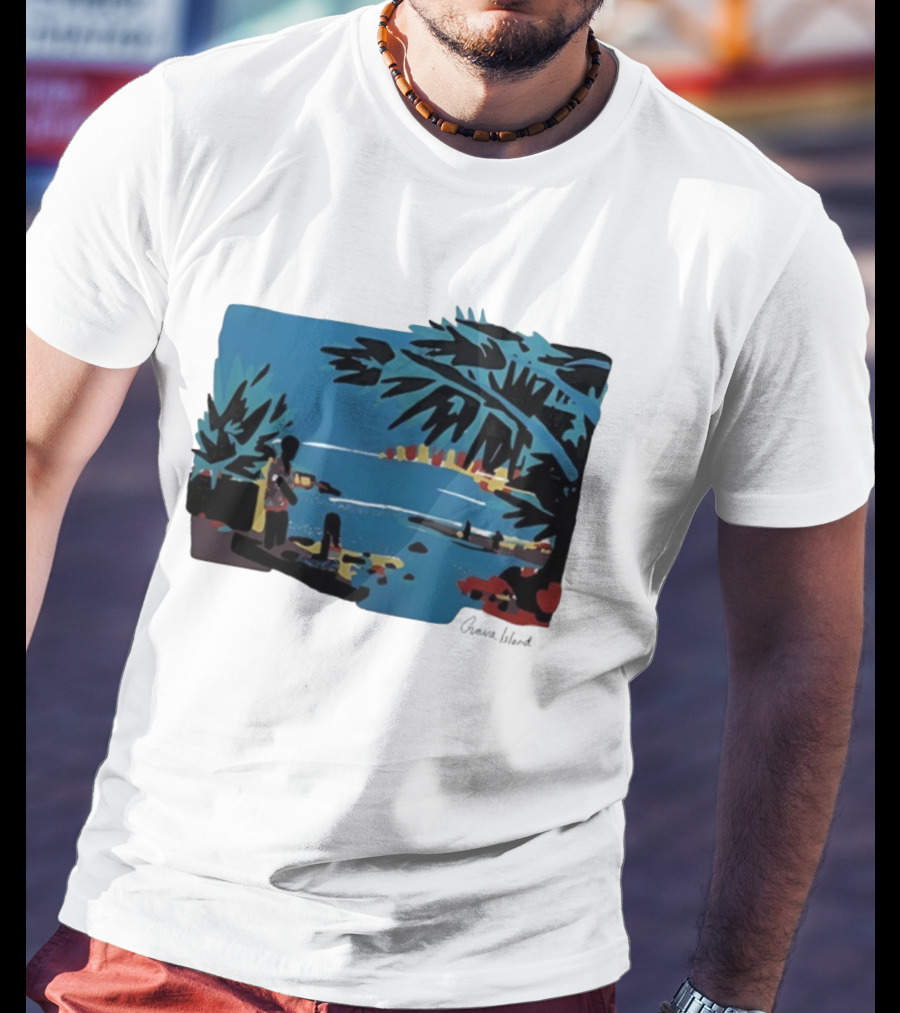 Childish Gambino Guava Island Tropical Vibes Scenic T-Shirt