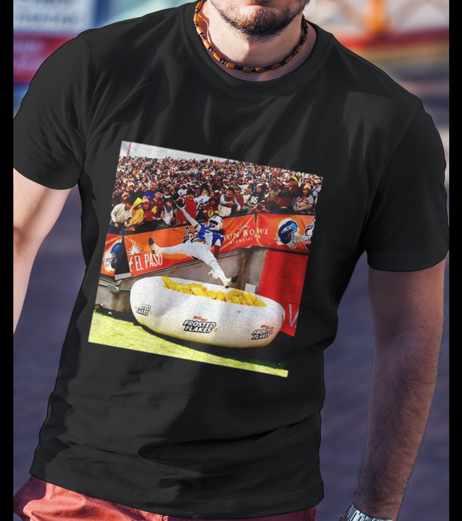 Que’Sean Brown Frosted Flakes Leap Tony The Tiger T-Shirt