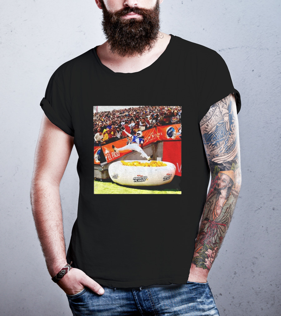 Que’Sean Brown Frosted Flakes Leap Tony The Tiger T-Shirt