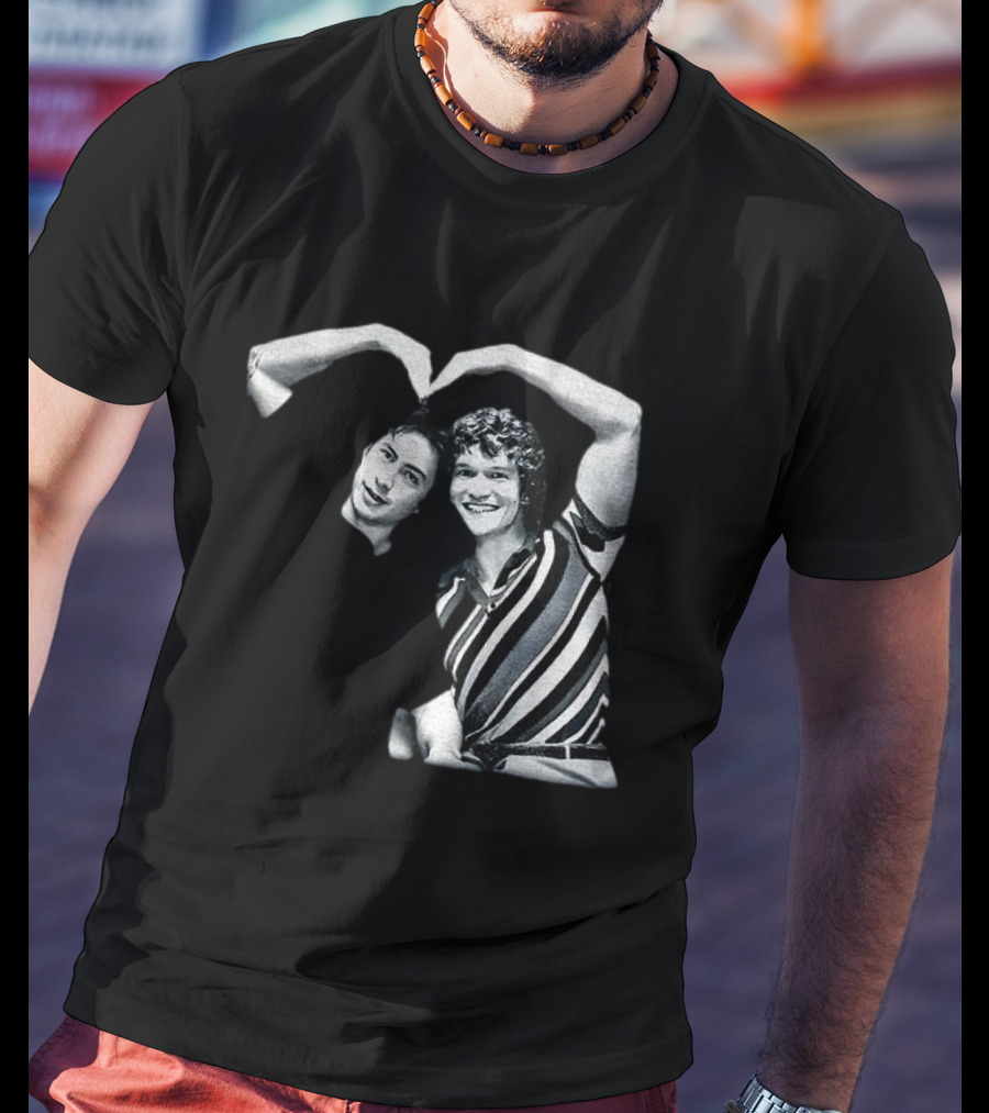 Shane Hollander Ilya Rozanov Heart Pose Iconic Character Friendship T-Shirt