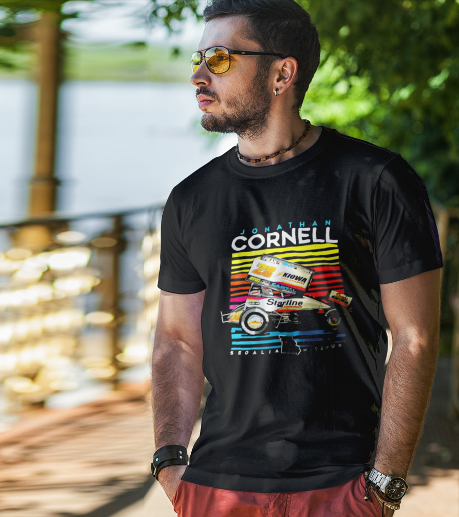Jonathan Cornell Sedalia Missouri Kiowa Starline Car T-Shirt