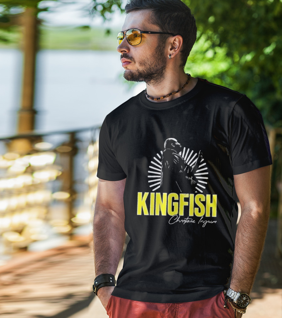 Kingfish Christone Ingram Blues Guitarist Iconic T-Shirt