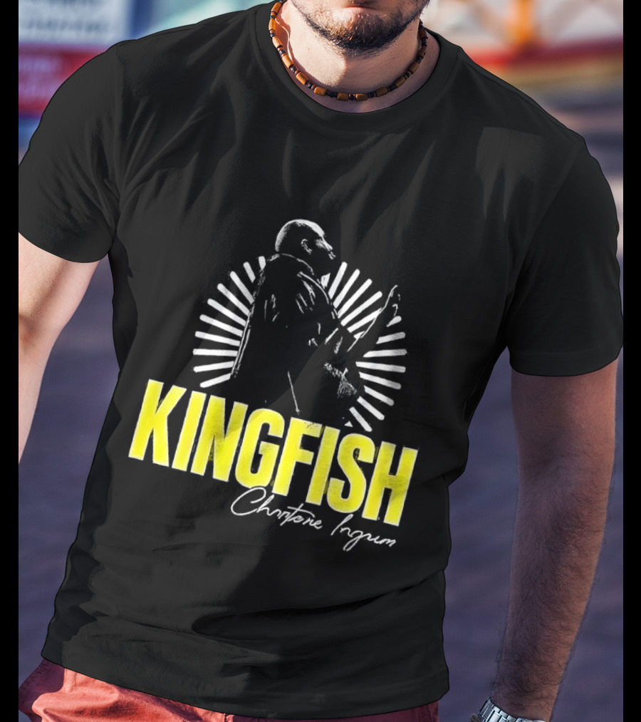 Kingfish Christone Ingram Blues Guitarist Iconic T-Shirt
