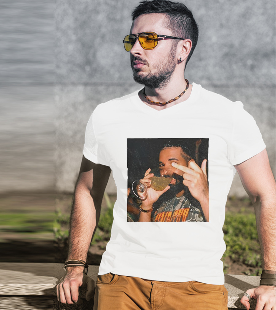 Drake Middle Finger Iceman Album 2025 T-Shirt