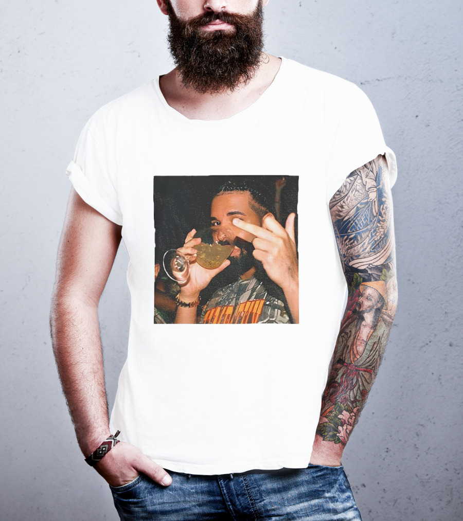 Drake Middle Finger Iceman Album 2025 T-Shirt