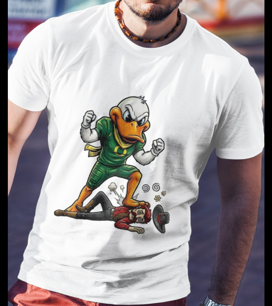 Oregon Ducks Defeat Texas Tech Orange Bowl Champs Victory T-Shirt
