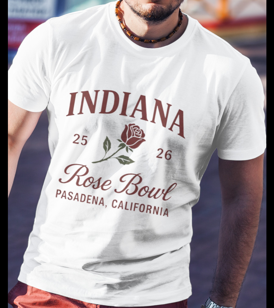 Indiana Rose Bowl Pasadena California 2025 2026 T-Shirt