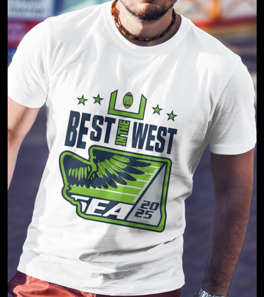 Seattle Seahawks Best In The West 2025 NFC Champions T-Shirt