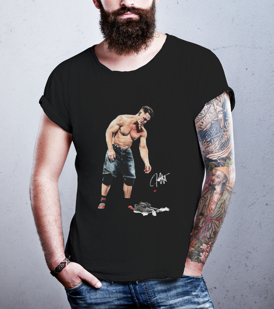 John Cena Final Act WWE Signature Moments Collectible T-Shirt