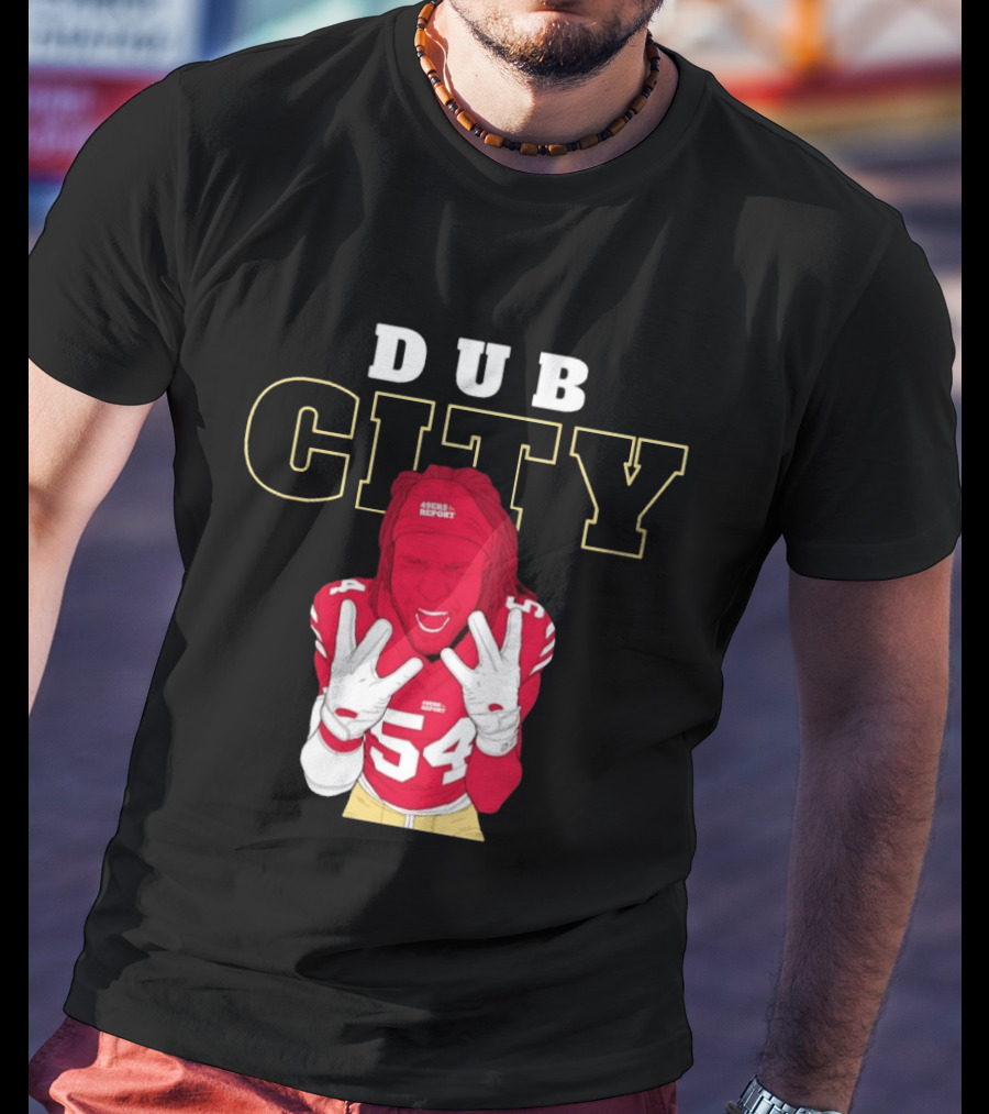 Dub City Fred Warner San Francisco 49ers T-Shirt