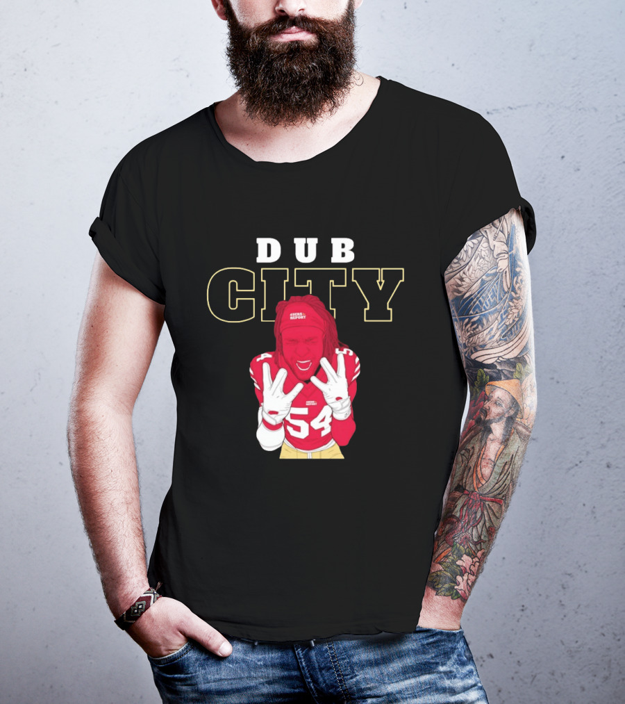 Dub City Fred Warner San Francisco 49ers T-Shirt