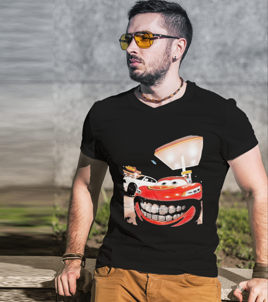 Cars Lightning McQueen Grills Radiator Springs Charger T-Shirt