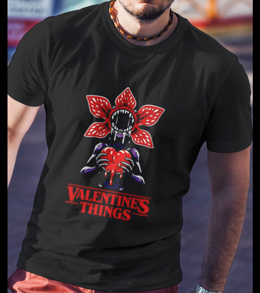 Valentine’s Things Style Stranger Things T-Shirt