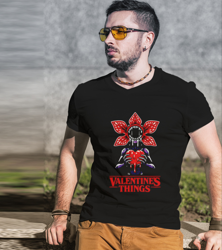 Valentine’s Things Style Stranger Things T-Shirt