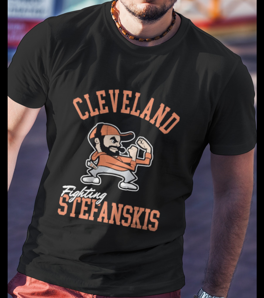 Cleveland Fighting Stefanskis Sports T-Shirt