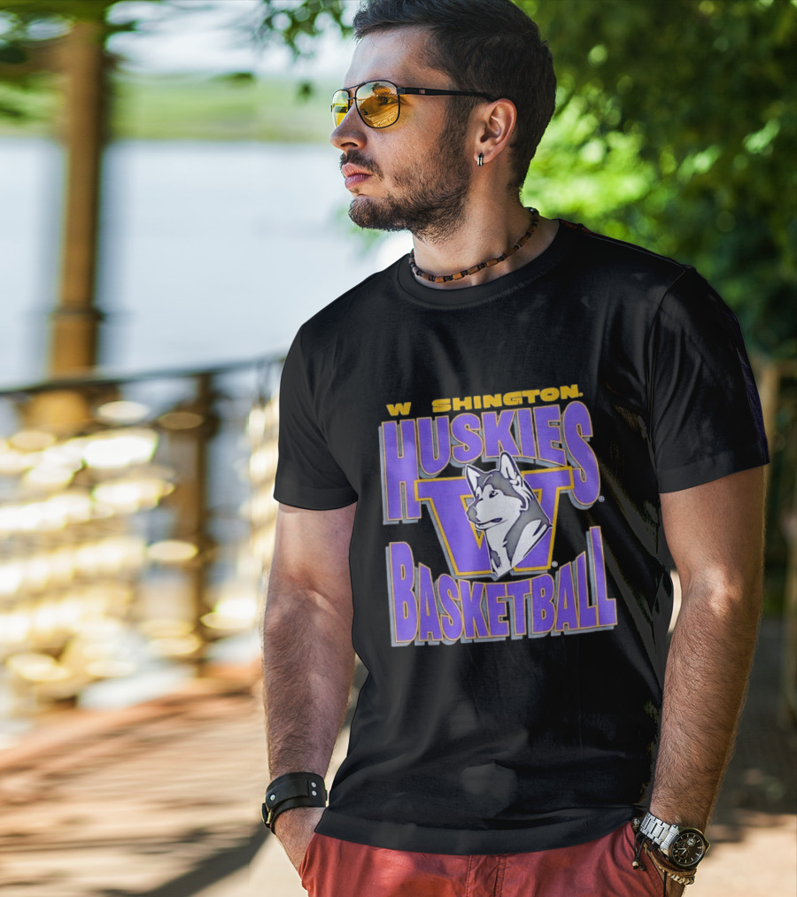 Washington Huskies Basketball T-Shirt