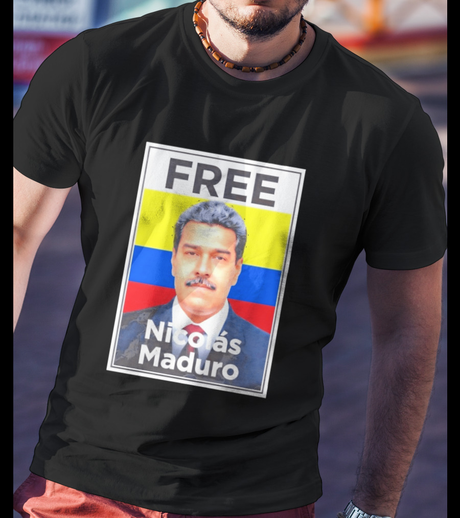 FREE Nicolás Maduro Venezuela Flag Political T-Shirt