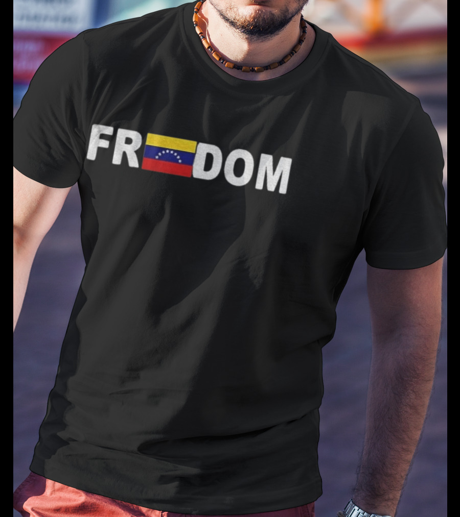 Freedom Venezuela Flag Support Anti Trump Stop War T-Shirt