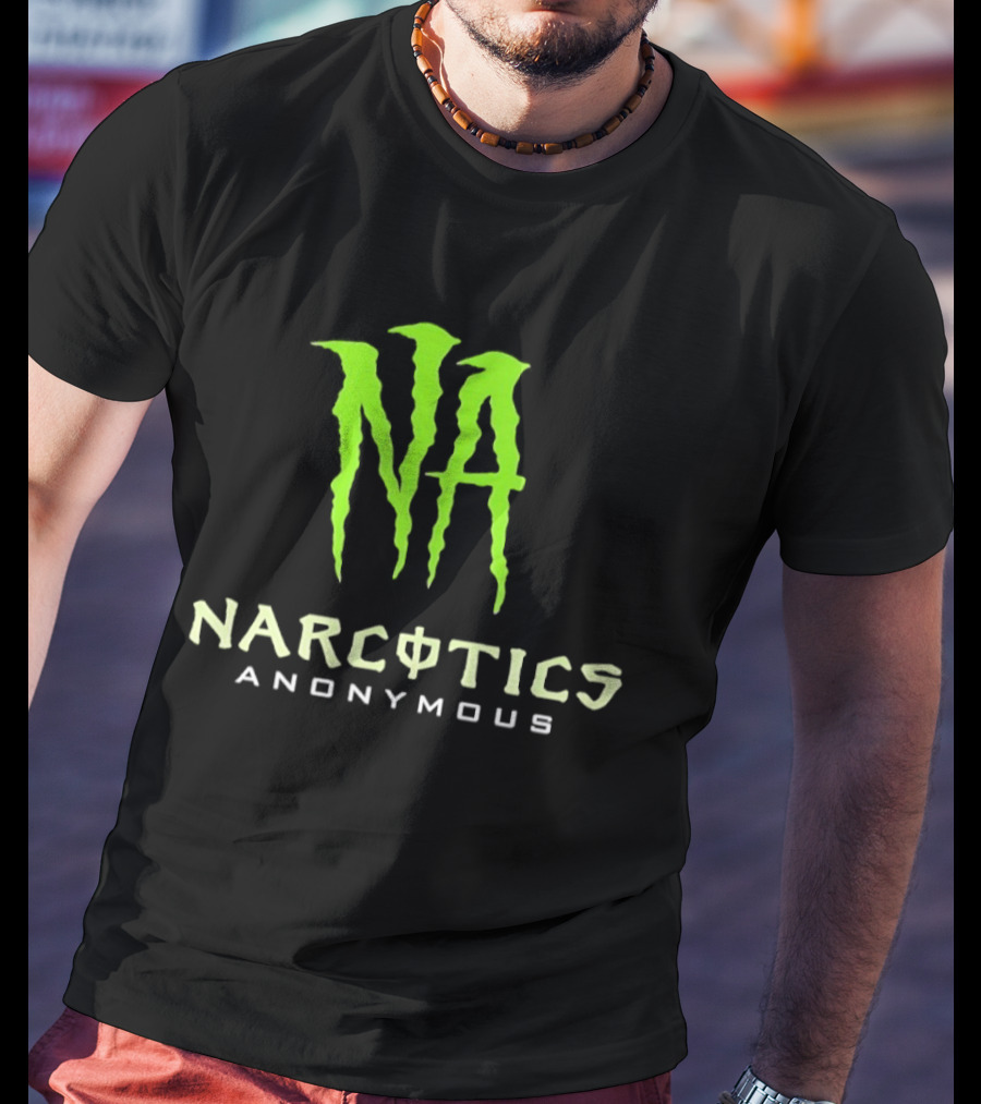 NA Narcotics Anonymous Monster Energy Style Collaboration T-Shirt
