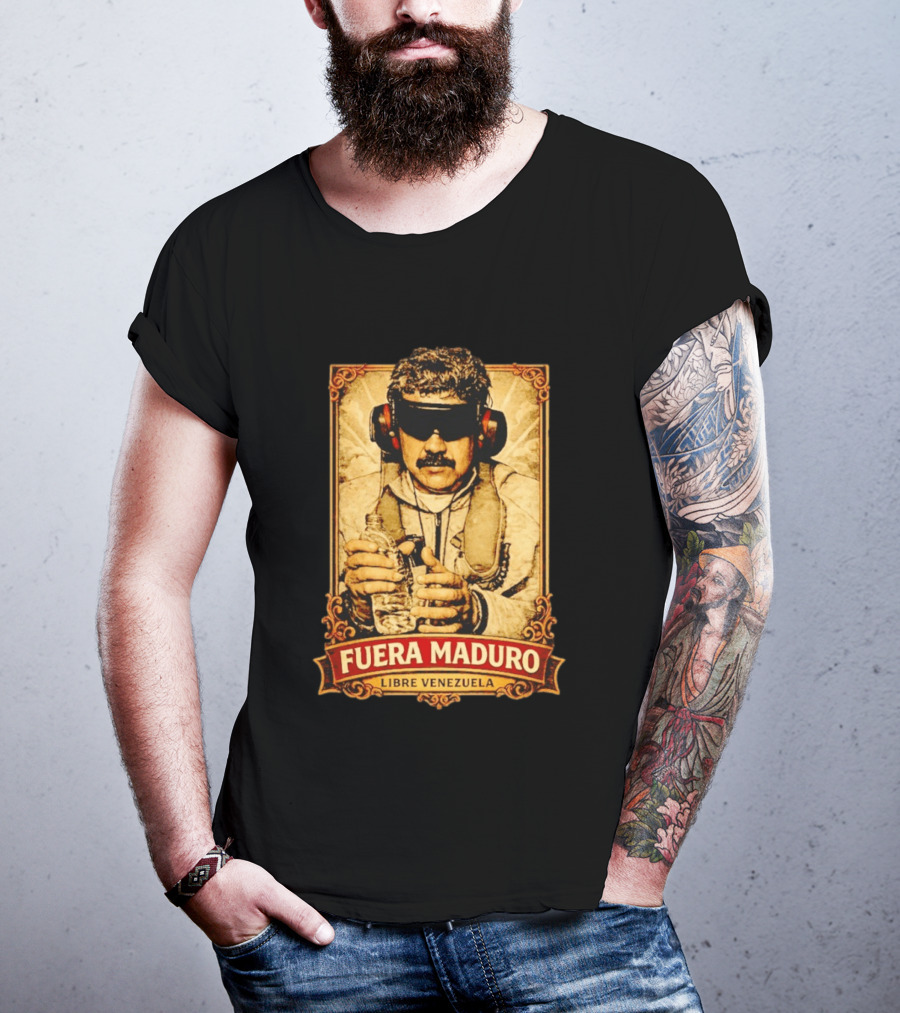 Fuera Maduro Libre Venezuela Protest T-Shirt