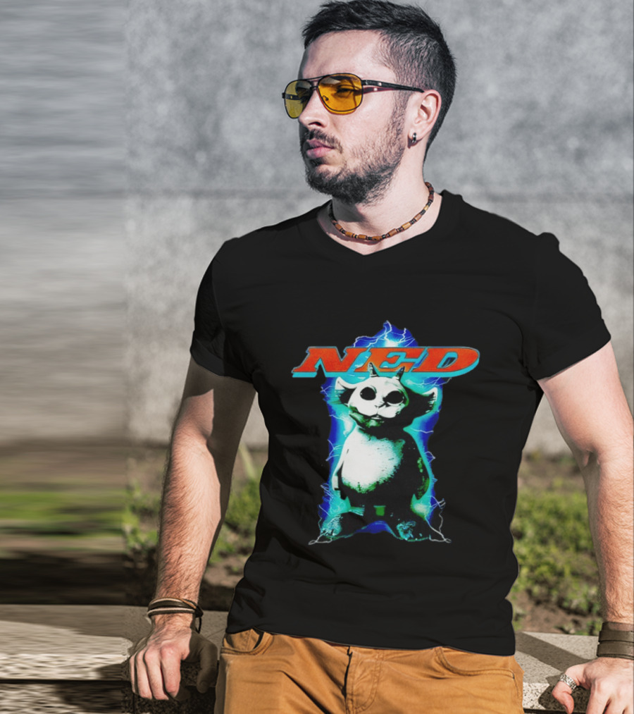 Ned Bayou Weird Science Electric Creature T-Shirt
