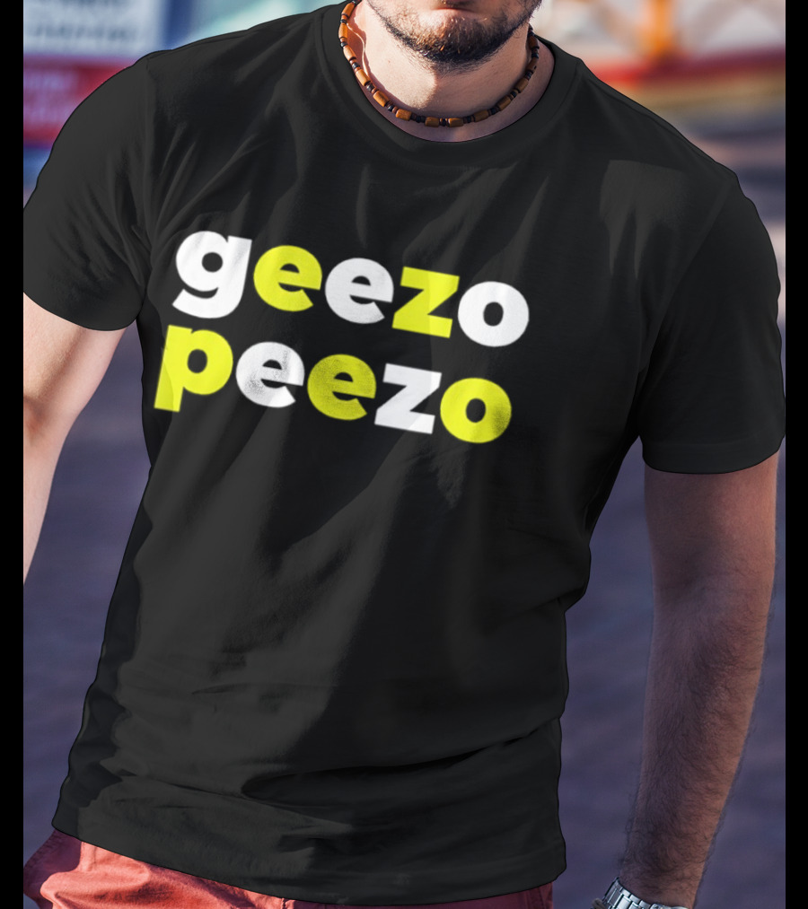 Geezo Peezo Bright Bold Text Styles T-Shirt