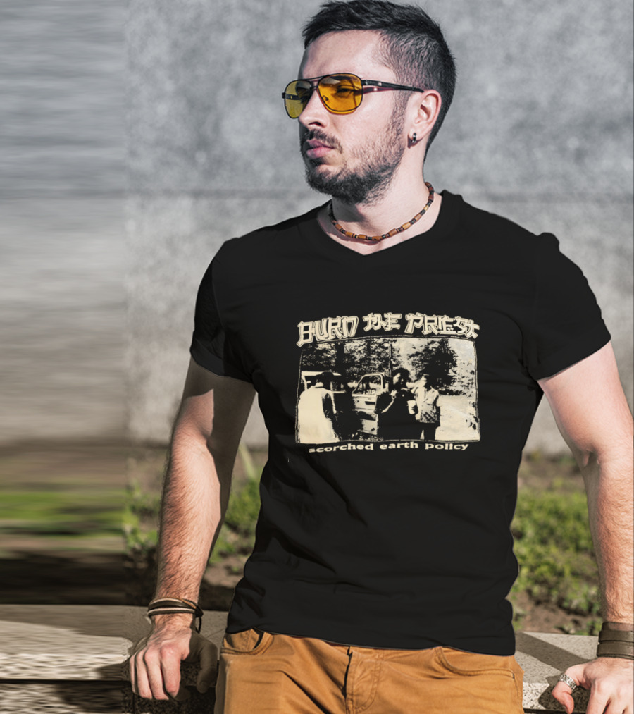 Emo Night Prez Scorched Earth Policy T-Shirt