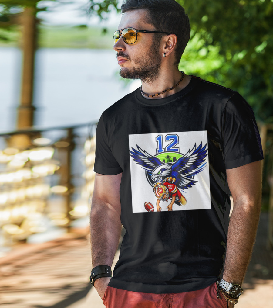 Seattle Seahawks 12th Man Meme Brock Purdy San Francisco 49ers Football Rivalry T-Shirt