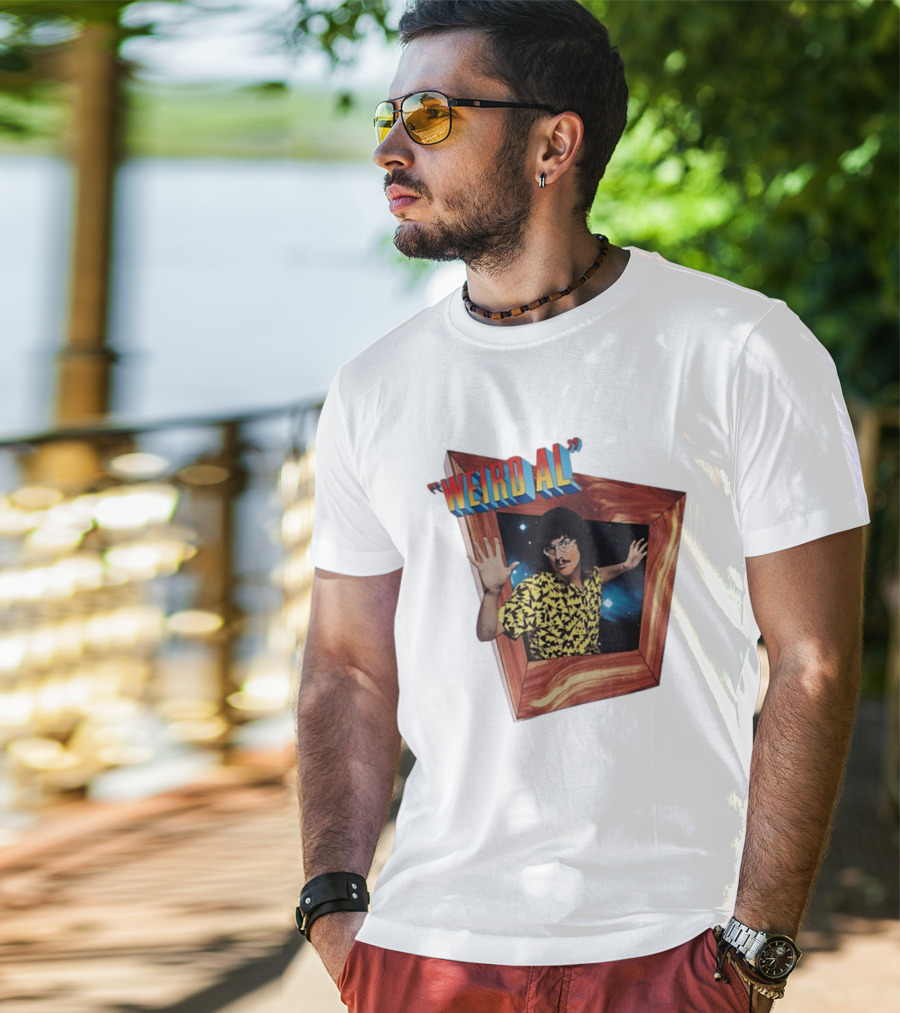 Weird Al Stranger Things Retro Galactic T-Shirt