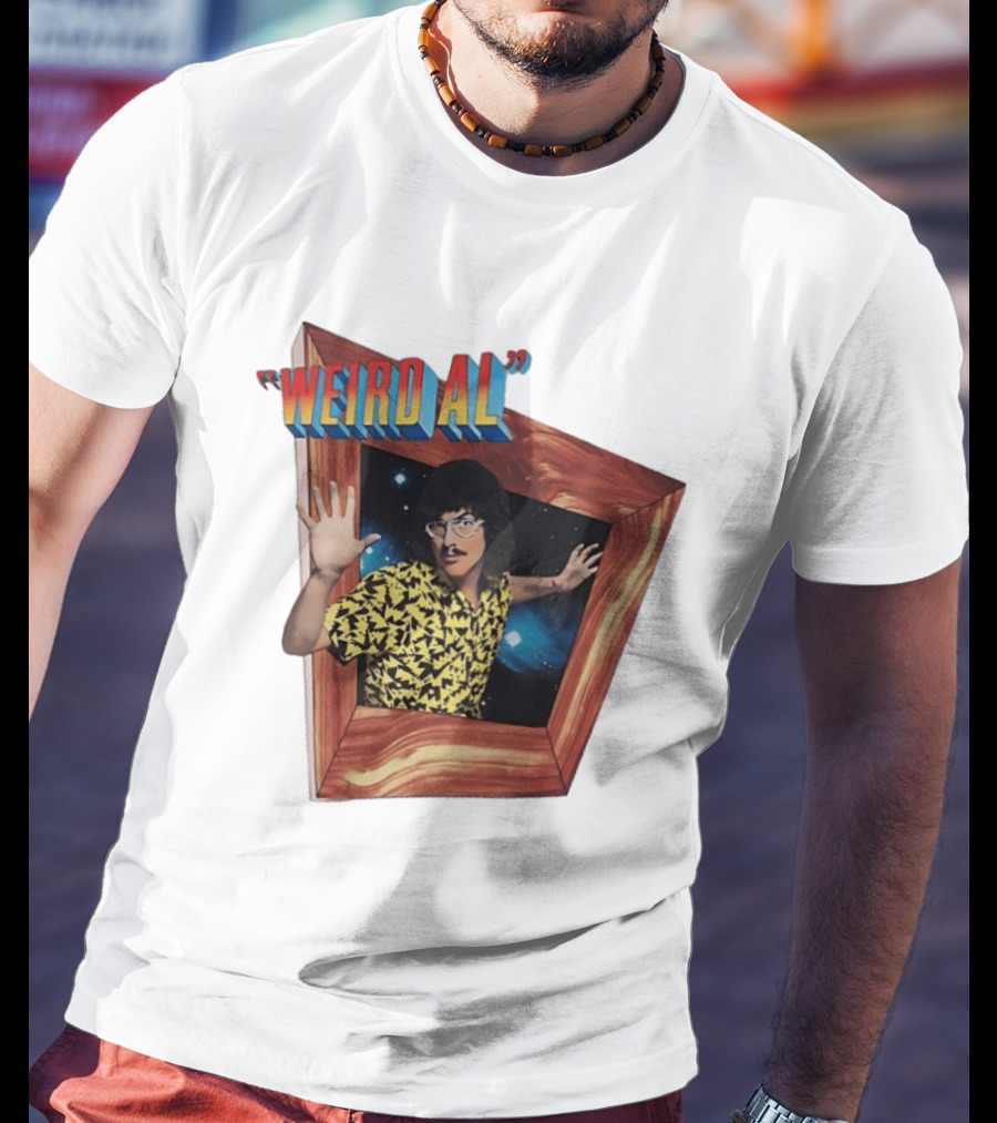 Weird Al Stranger Things Retro Galactic T-Shirt