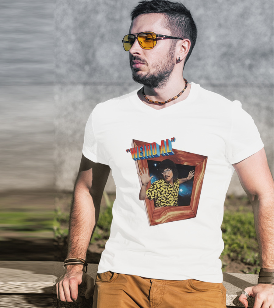 Weird Al Stranger Things Retro Galactic T-Shirt