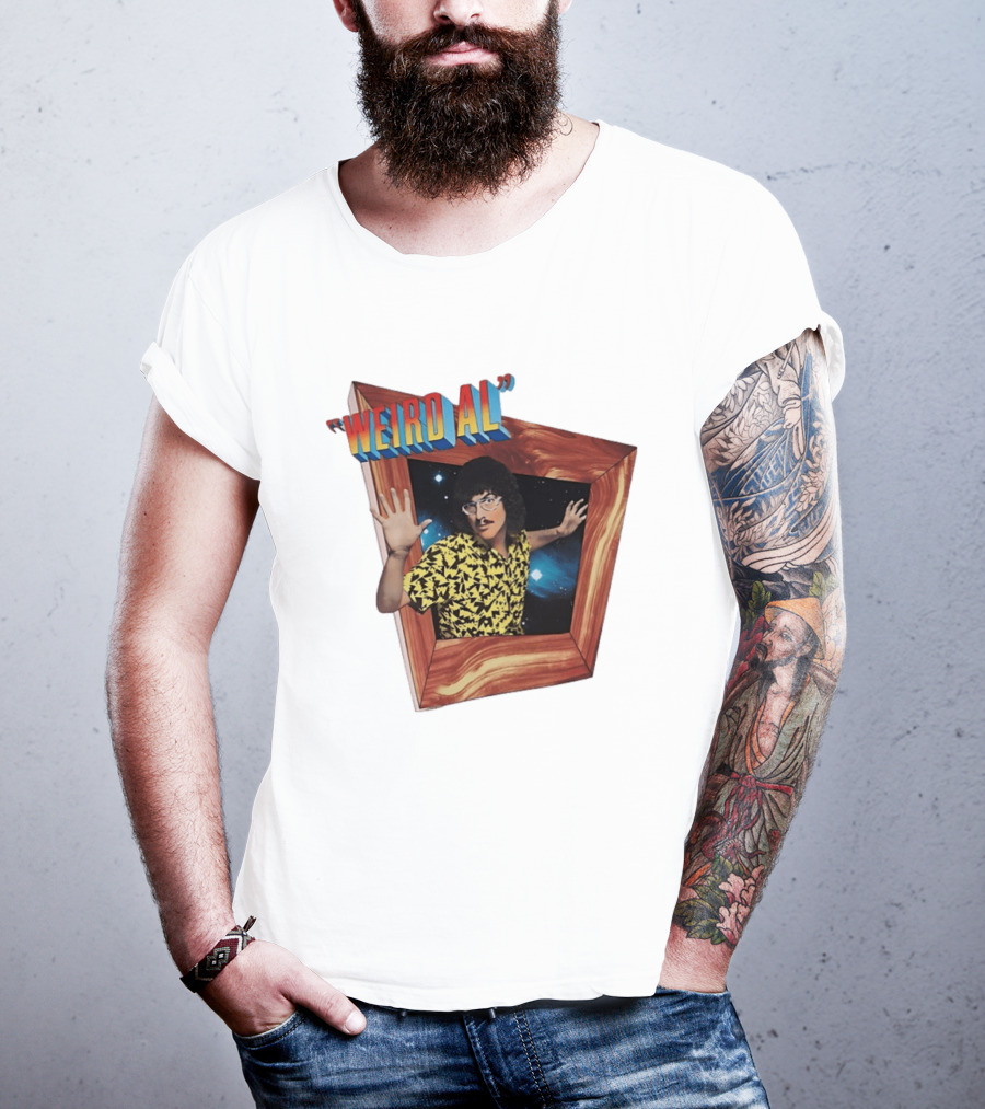 Weird Al Stranger Things Retro Galactic T-Shirt