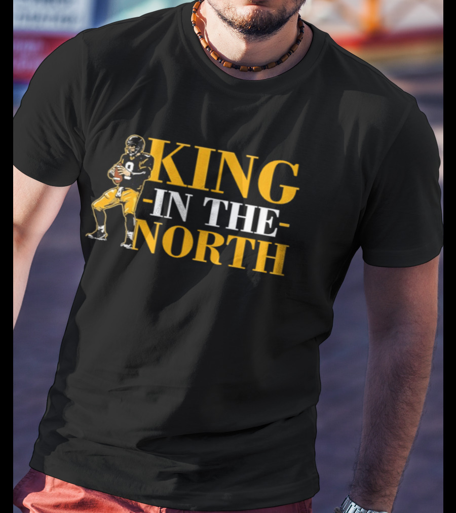 Pittsburgh Steelers Aaron Rodgers 8 King In The North Football T-Shirt