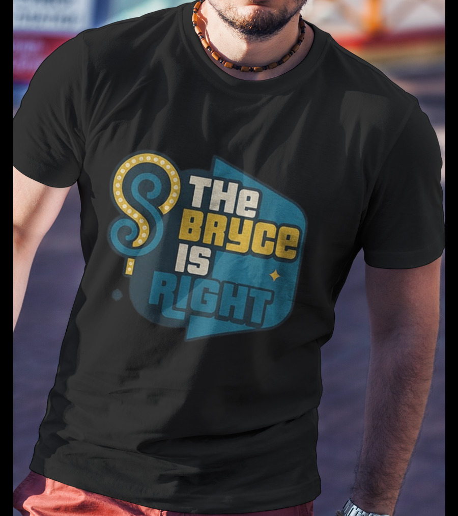 Bryce Young The Bryce Is Right Carolina Panthers T-Shirt