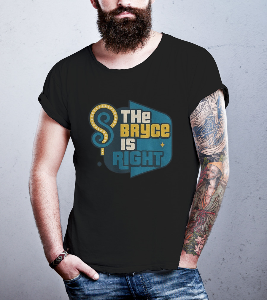Bryce Young The Bryce Is Right Carolina Panthers T-Shirt