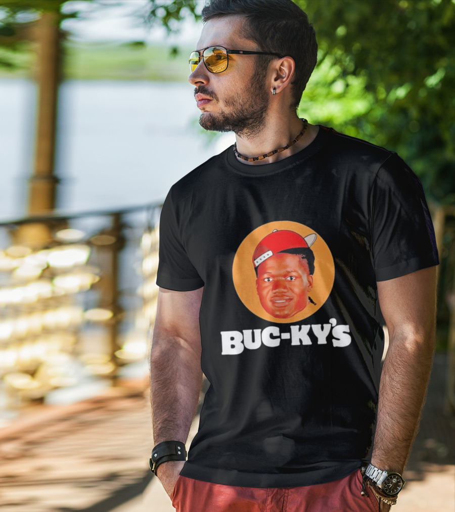Buc Kys Bucky Irving Meme Tampa Bay Buccaneers Buc Ees T-Shirt