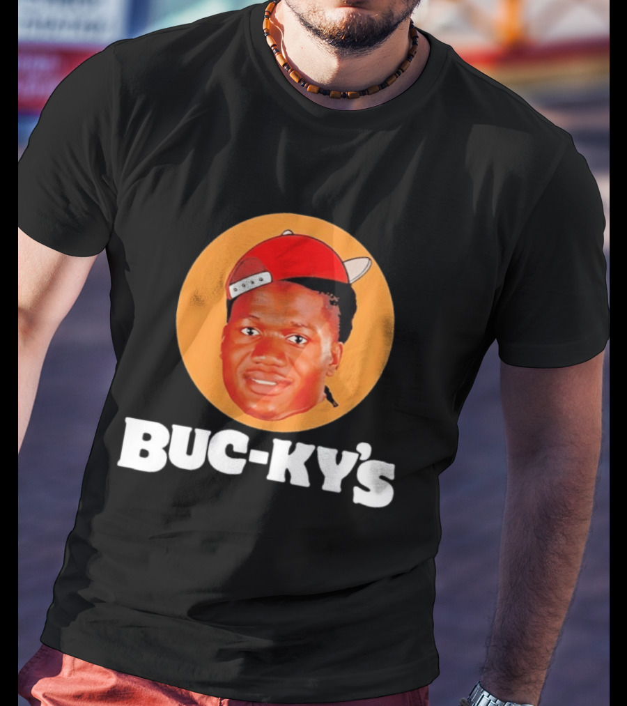 Buc Kys Bucky Irving Meme Tampa Bay Buccaneers Buc Ees T-Shirt