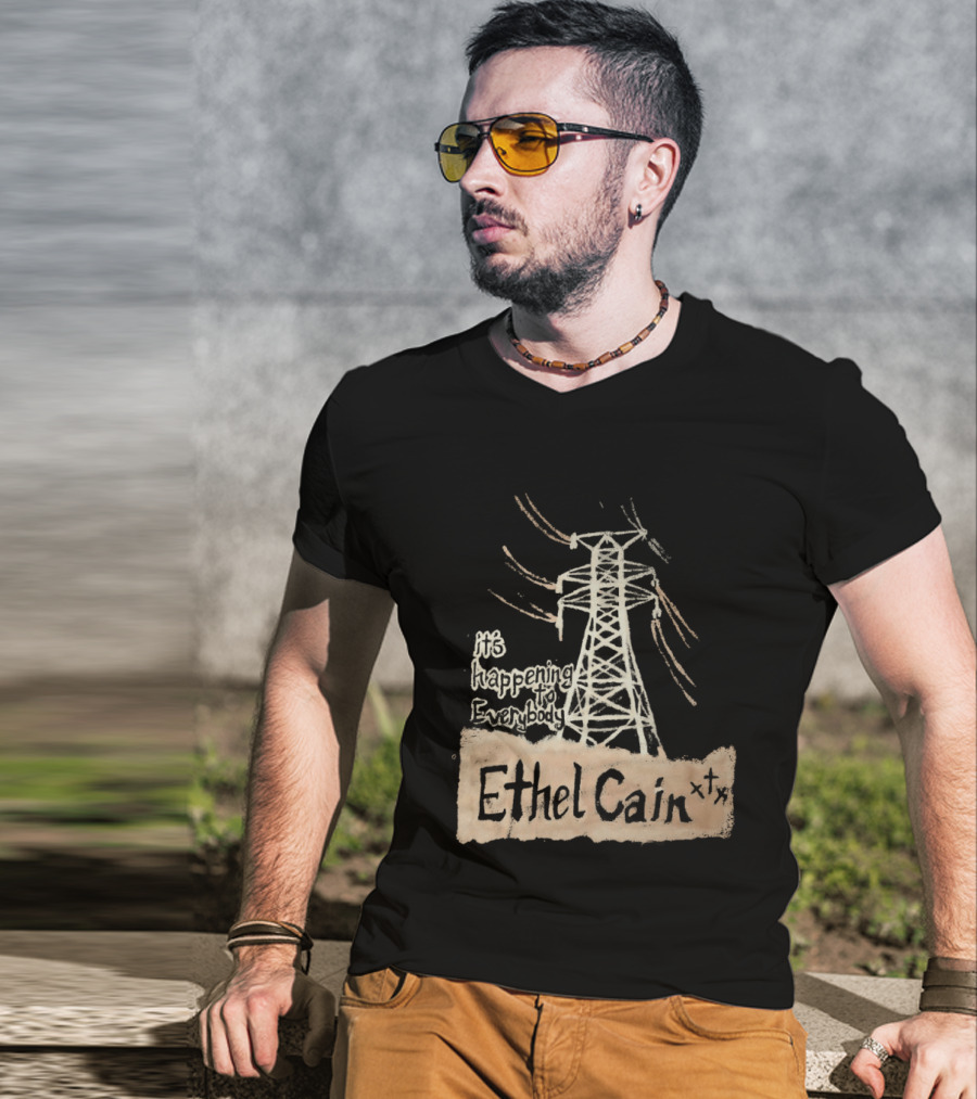 Ethel Cain It's Happening To Everybody Transmission Tower T-Shirt