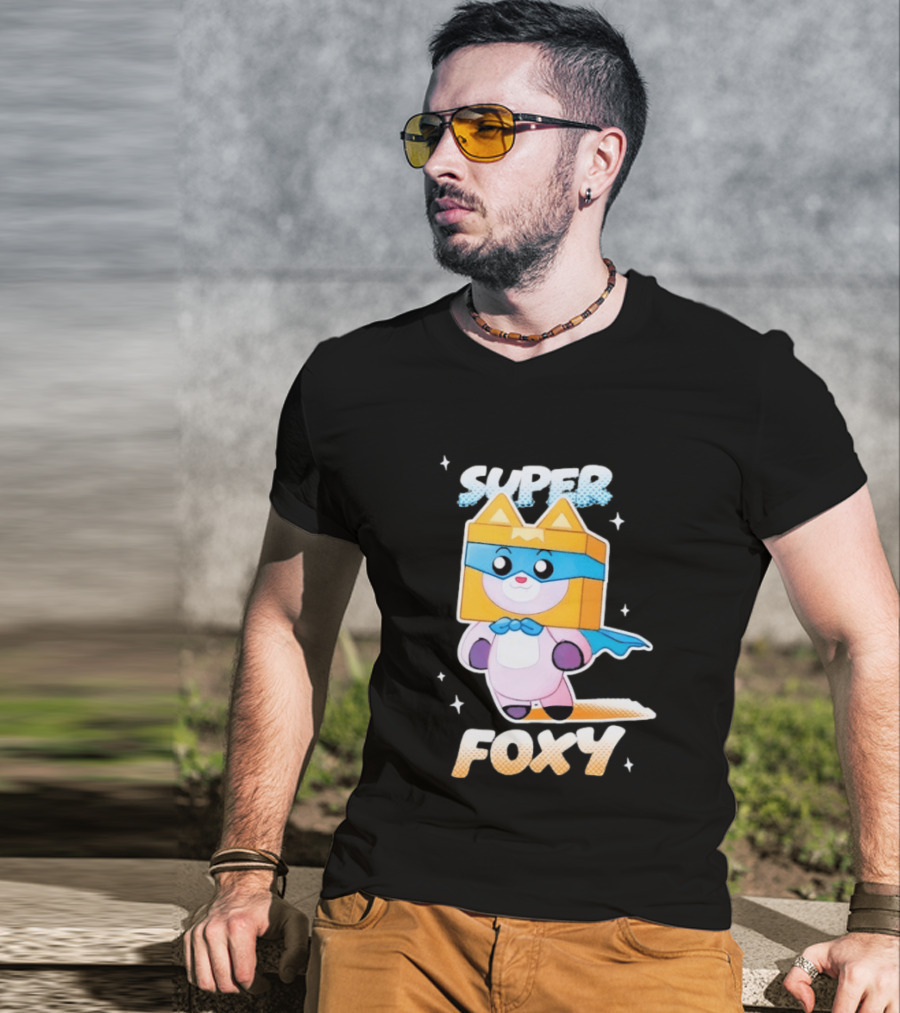 Super Foxy 2026 Cartoon T-Shirt