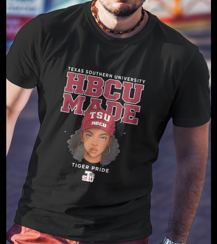 Texas Southern University HBCU Made TSU Tiger Pride Bold Iconic Representation T-Shirt