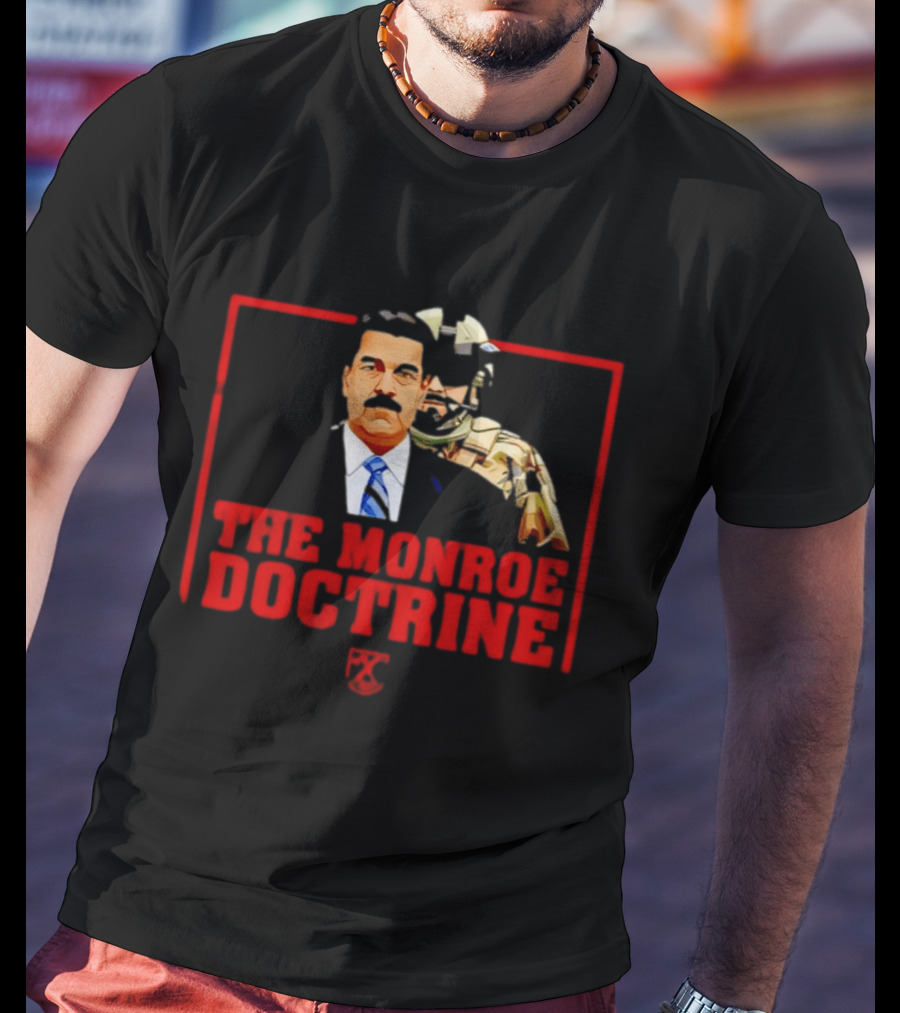 The Monroe Doctrine FC Political Icon With Eagle T-Shirt