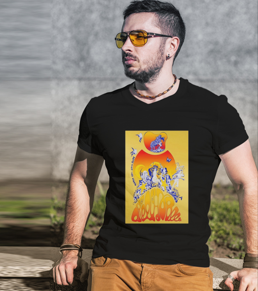 Okeechobee Music And Arts Festival March 19 22 2026 Sunshine Grove Psychedelic T-Shirt
